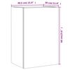 vidaXL TV-Wandschrank Braun Eiche-Optik 40,5x30x60 cm Holzwerkstoff