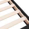 vidaXL Bettgestell ohne Matratze Schwarz 180x200 cm Holzwerkstoff