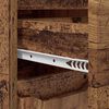 vidaXL Badezimmerm&ouml;bel-Set mit Schubladen 4 pcs Altholz Holzwerkstoff