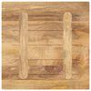 vidaXL Tischplatte 60x60x3,8 cm Quadratisch Massivholz Mango