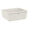 vidaXL Waschbecken Wei&szlig; 530 x 460 mm 80% Quarz und 20% Harz