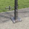 vidaXL Zaunpfosten Grau 100 x 1,2 m (13 mm Maschenabstand)