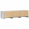 vidaXL TV-Schrank Grau Sonoma 140x40x35,5 cm Holzwerkstoff