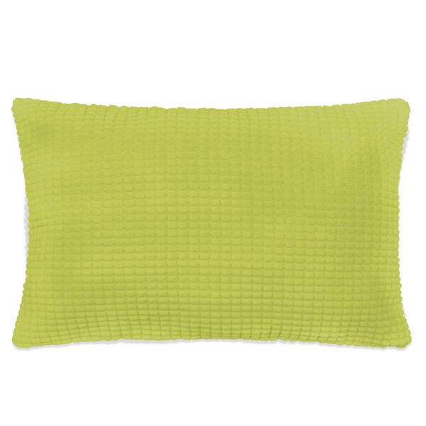 vidaXL Kissen-Set 2 Stk. Velours 40 x 60 cm Gr&uuml;n