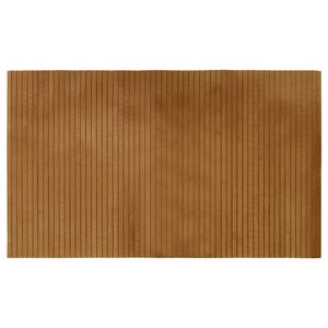 vidaXL Teppich Rechteckig Braun 60x100 cm Bambus