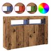 vidaXL Sideboard Altholz 116 x 30 x 75 cm Holzwerkstoff