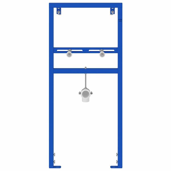 vidaXL Badezimmer Wandst&uuml;tze Blau 50 x 3 x 112 cm