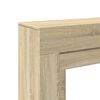 vidaXL Kaminumrandung Sonoma-Eiche 100x30x87,5 cm Holzwerkstoff