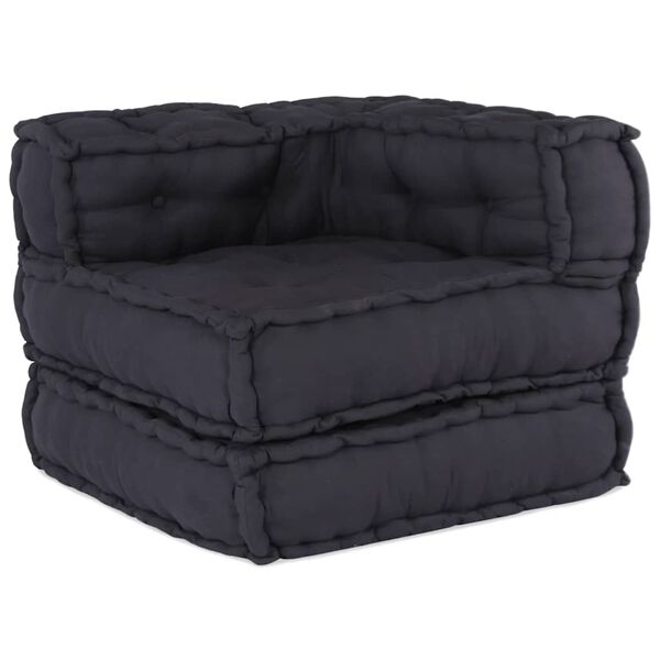 vidaXL Modulares Sofaelement Anthrazit 70x70x54 cm Stoff