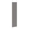 vidaXL Plissee Anthrazit 45x200 cm Stoffbreite 44,4 cm Polyester