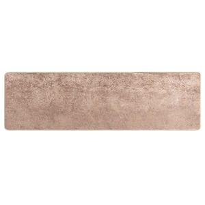 vidaXL Teppichl&auml;ufer MARSA Sand 50 x 200 cm Polyester und PVC