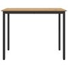 vidaXL Tisch Artisan-Eiche 100 x 50 x 76,5 cm