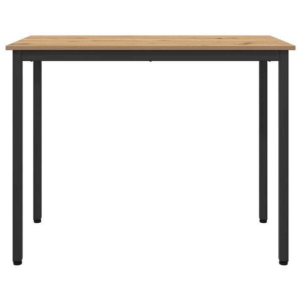 vidaXL Tisch Artisan-Eiche 100 x 50 x 76,5 cm