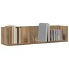 vidaXL CD-Wandregal Artisan-Eiche 75x18x18 cm Holzwerkstoff