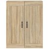 vidaXL H&auml;ngeschrank Sonoma-Eiche 69,5x32,5x90 cm