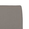 vidaXL Loungesessel Taupe 52x75x76 cm Stoff