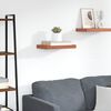 vidaXL Wandregal Wandmontiert Rot 40 x 23,5 x 4 cm Holzwerkstoff