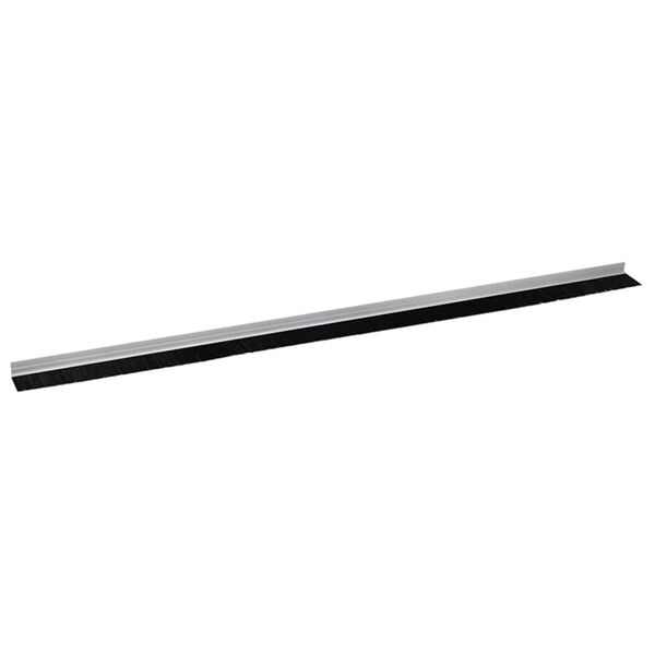vidaXL Selbstklebende T&uuml;rb&uuml;rstendichtungen 6 pcs Silber 100 cm