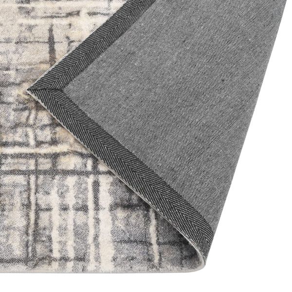 vidaXL Teppich Bedruckt Beige 80x150 cm Polyester
