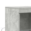 vidaXL Sideboard Betongrau 81x37x100 cm Holzwerkstoff