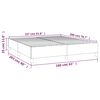 vidaXL Boxspringbettgestell Rosa 160x200 cm Samt