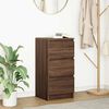 vidaXL Sideboard Braun Eichen-Optik 37,5x35x76 cm Holzwerkstoff