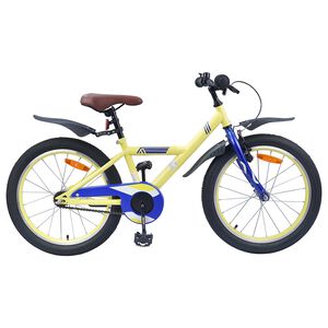 vidaXL Kinderfahrrad 20 Zoll f&uuml;r 6-11 Jahre alt Gelb