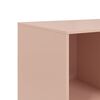 vidaXL Sideboard Rosa 99x39x73 cm Stahl