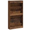 vidaXL Schuhschrank R&auml;uchereiche 59x17x108 cm Holzwerkstoff