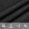 vidaXL Sonnensegel 160 g/m&sup2; Schwarz 3x5 m HDPE