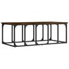 vidaXL Couchtisch R&auml;uchereiche 100x50x35,5 cm Holzwerkstoff