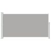 vidaXL Ausziehbare Seitenmarkise 160x300 cm Grau