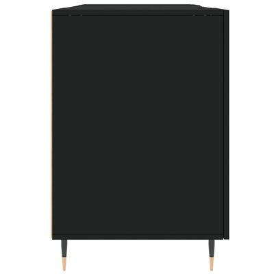 vidaXL Schreibtisch Schwarz 140x50x75 cm Holzwerkstoff