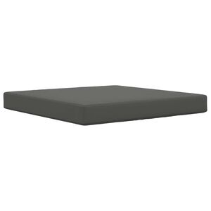 vidaXL Sofakissen f&uuml;r drau&szlig;en Polyester Anthrazit 80 x 80 cm