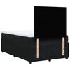 vidaXL Boxspringbett mit Matratze Schwarz 120x190 cm Samt