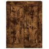 vidaXL Wandschrank R&auml;uchereiche 69,5x34x90 cm Holzwerkstoff