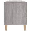 vidaXL Plattenschrank Grau Sonoma-Eiche 100x38x48 cm Holzwerkstoff