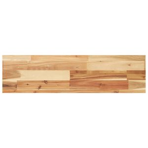vidaXL Schweberegal 100x20x4 cm Massivholz Akazie &Ouml;lbehandelt