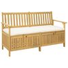 vidaXL Garten-Aufbewahrungsbank 2 -Seater 148 x 63 x 84 cm