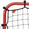 vidaXL Fußball-Rebounder Verstellbar 96x80x96 cm Stahl und PE