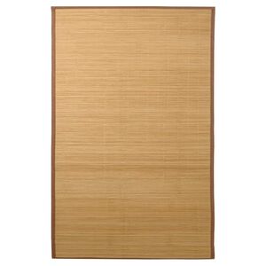 vidaXL Teppich Bambus 100 x 160 cm Braun