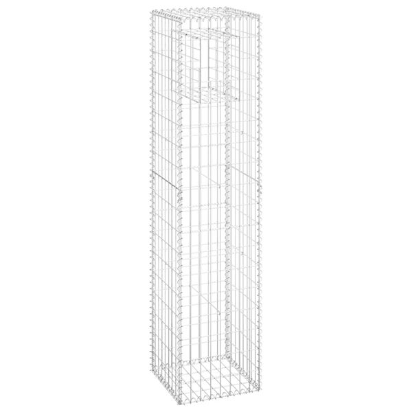 vidaXL Gabionens&auml;ule 40x40x180 cm Eisen