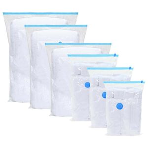vidaXL Aufbewahrungstaschen 5 stk. Transparent und Blau 120 x 70 cm