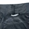 vidaXL Bademantel ohne Kapuze Marineblau S Flanell