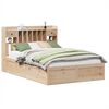 vidaXL Massivholzbett ohne Matratze 140x190 cm Kiefernholz