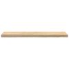 vidaXL Treppenstufen 2 Stk. Unbehandelt 110x30x2 cm Massivholz Eiche