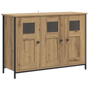 vidaXL Sideboard Artisan-Eiche 100 x 35 x 70 cm Holzwerkstoff