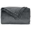 vidaXL Wohndecken 6 St&uuml;ck Dunkelgrau 220 x 240 cm Fleece