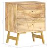 vidaXL Nachttisch 40 x 30 x 50 cm Mangoholz Massiv