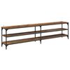 vidaXL TV-Schr&auml;nk Altholz 200 x 30 x 50 cm Verbundholz und Eisen